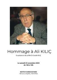 Hommage à Ali KILIÇ